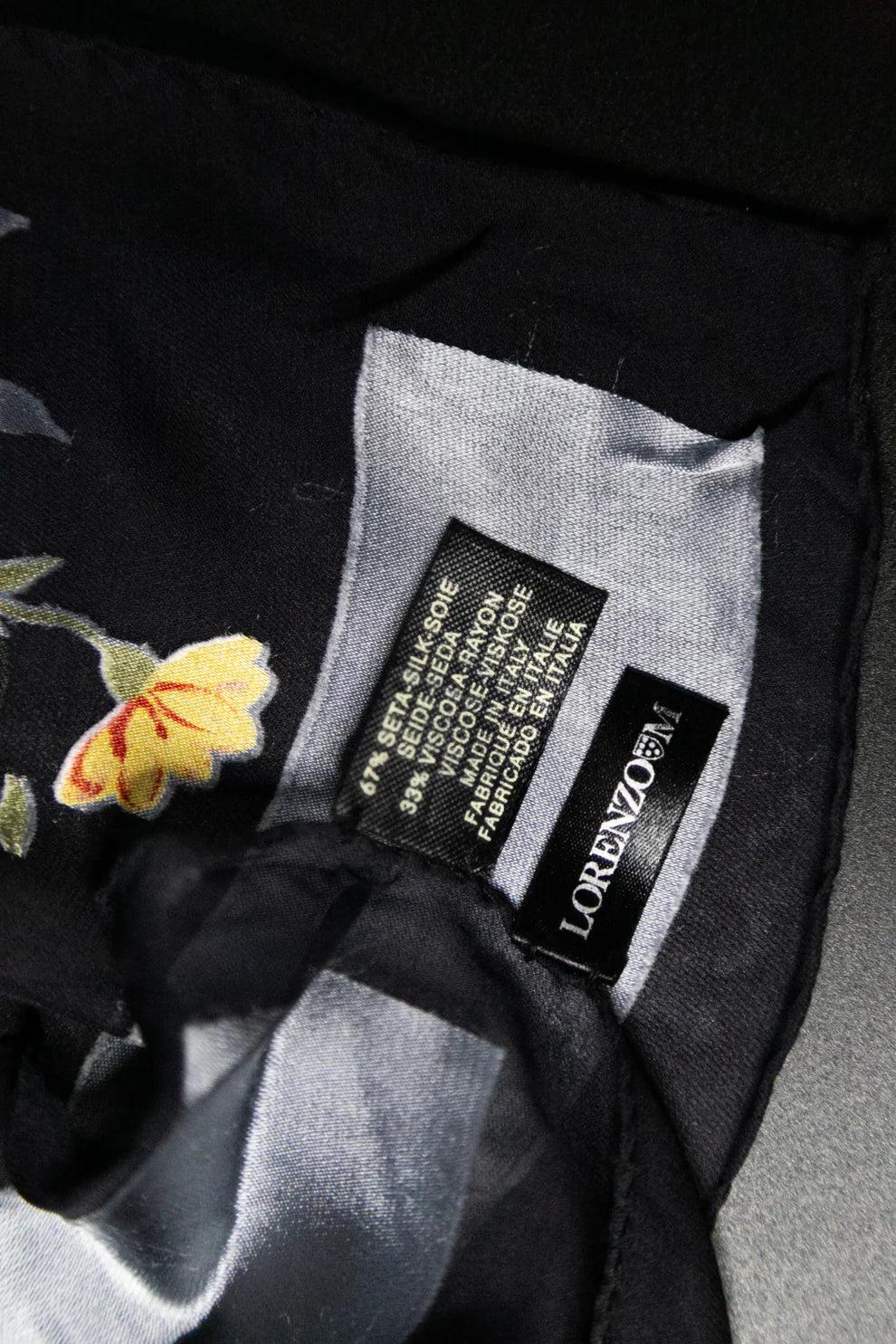 Lorenzo M Silk Blend Scarf - Floral