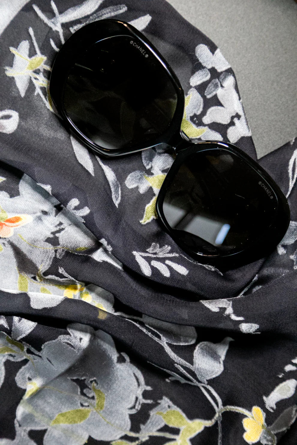 Lorenzo M Silk Blend Scarf - Floral