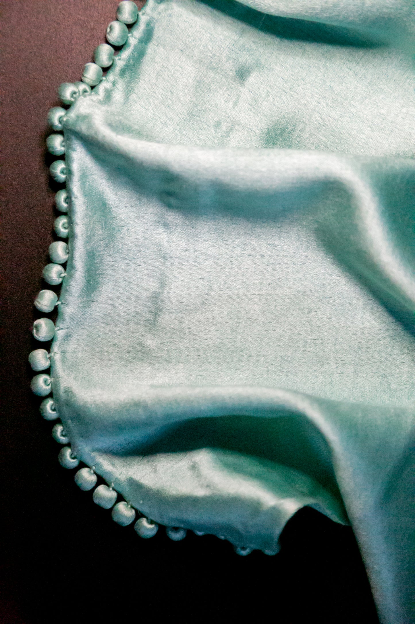 Bajra Cashmere Silk Scarf - Mint Green