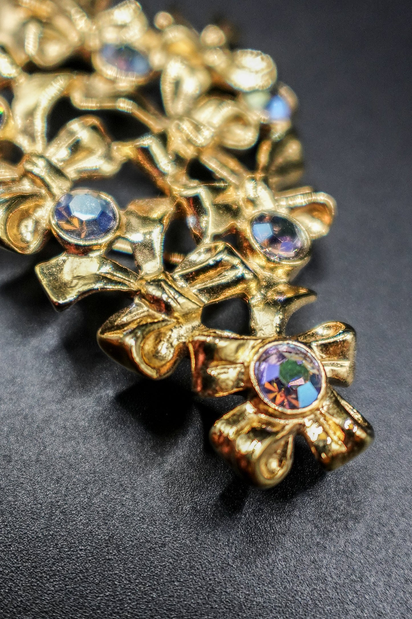 Vintage Avon-Marked Christmas Tree Brooch