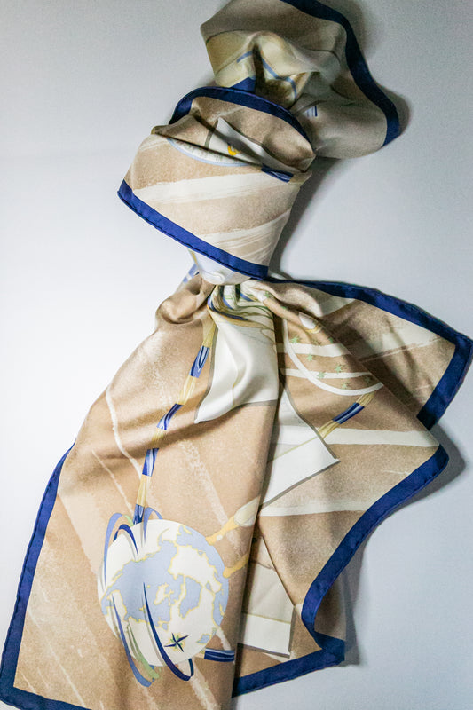 Hermès Silk Scarf by Dominik Jarlegant, Square
